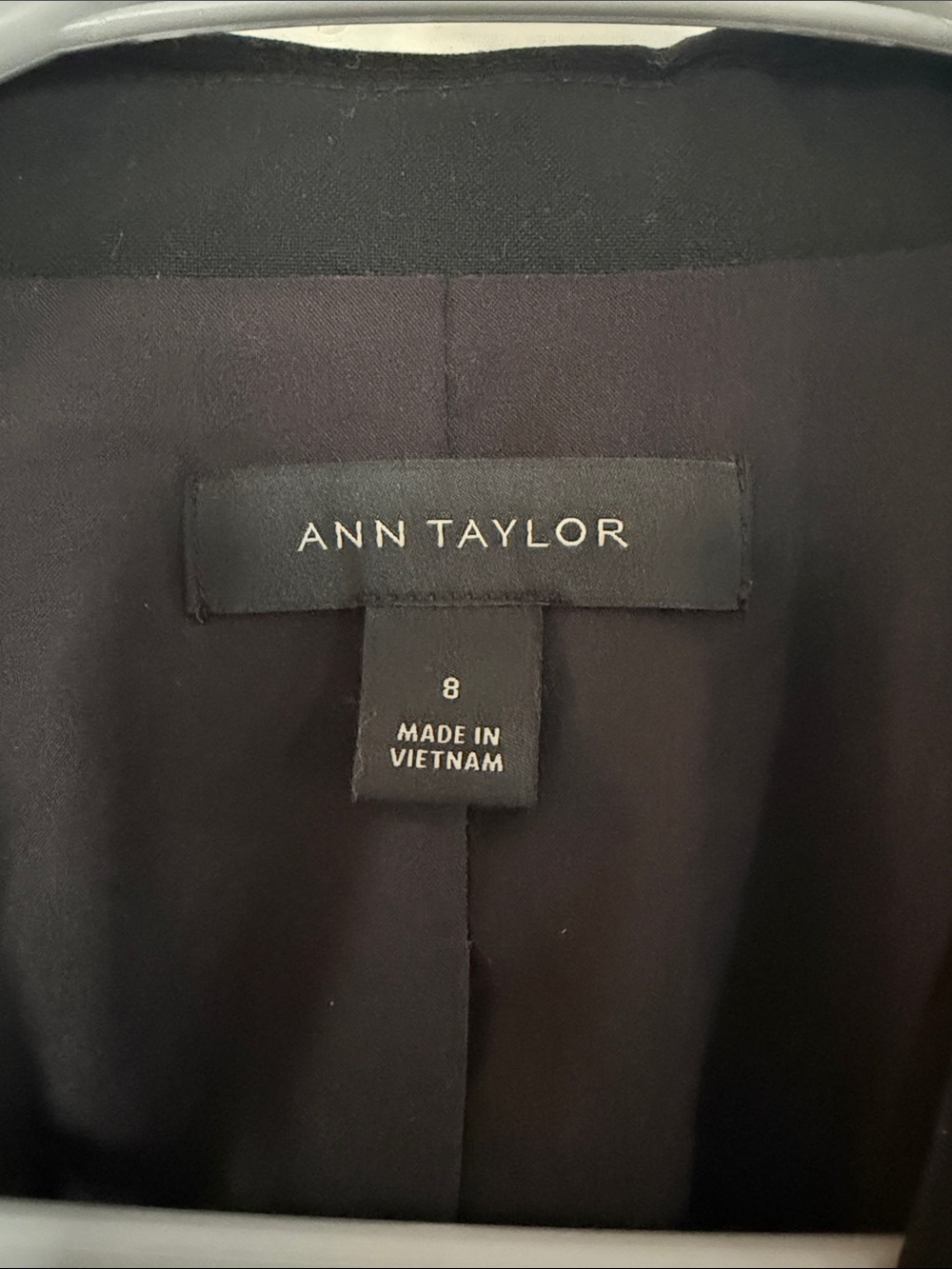 Ann Taylor Black Women's Two-Piece Blazer and Pants Suit - Picture 2 of 7